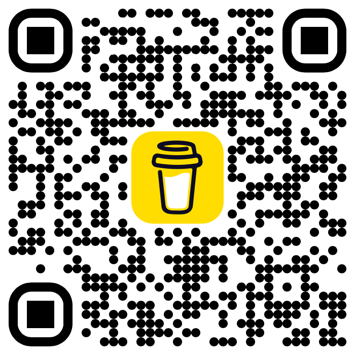 QR code for the Discipline of Enough Buy Me a Coffee page